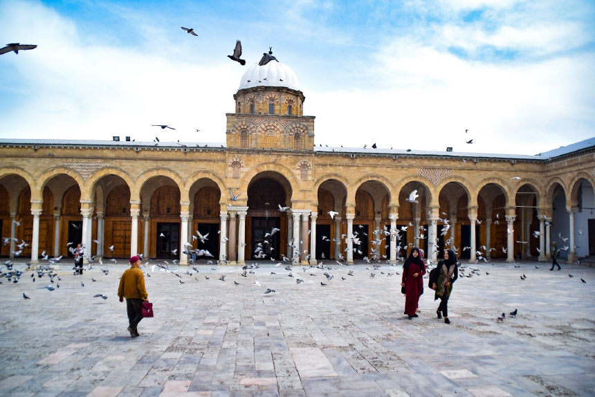 Mosquée Zitouna en Tunisie 